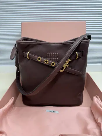 5BE101  26th Year New Style Bucket Bag Women s Crossbody Bag Replica MIU MIU womens bags