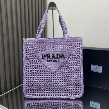 1BG393 Coconut Fiber Tote Bag Women s Shoulder Bag Replica Prada womens bags