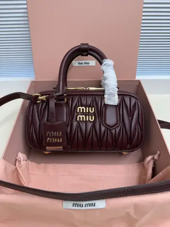 5BB142 New Style Bowling Bag Women s Crossbody Bag Replica MIU MIU womens bags