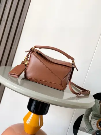 9098 geometric mini napa lambskin handbag, women s crossbody bag Replica Loewe womens bags
