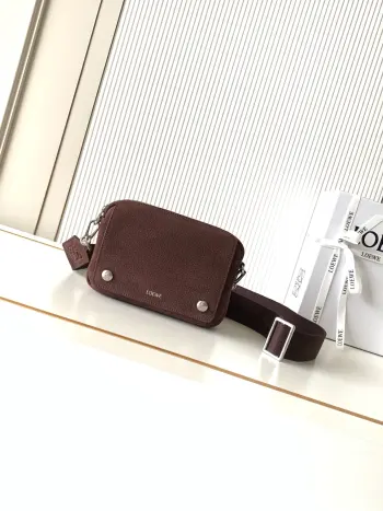 9149 grain cowhide messenger bag women s crossbody bag Replica Loewe womens bags