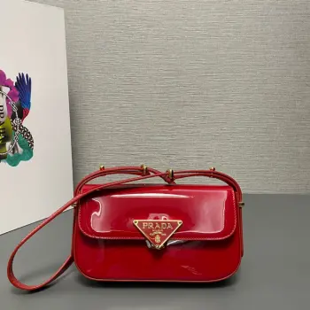 1BD339 Plain Vintage Flight Attendant Bag Women s Crossbody Bag Replica Prada womens bags
