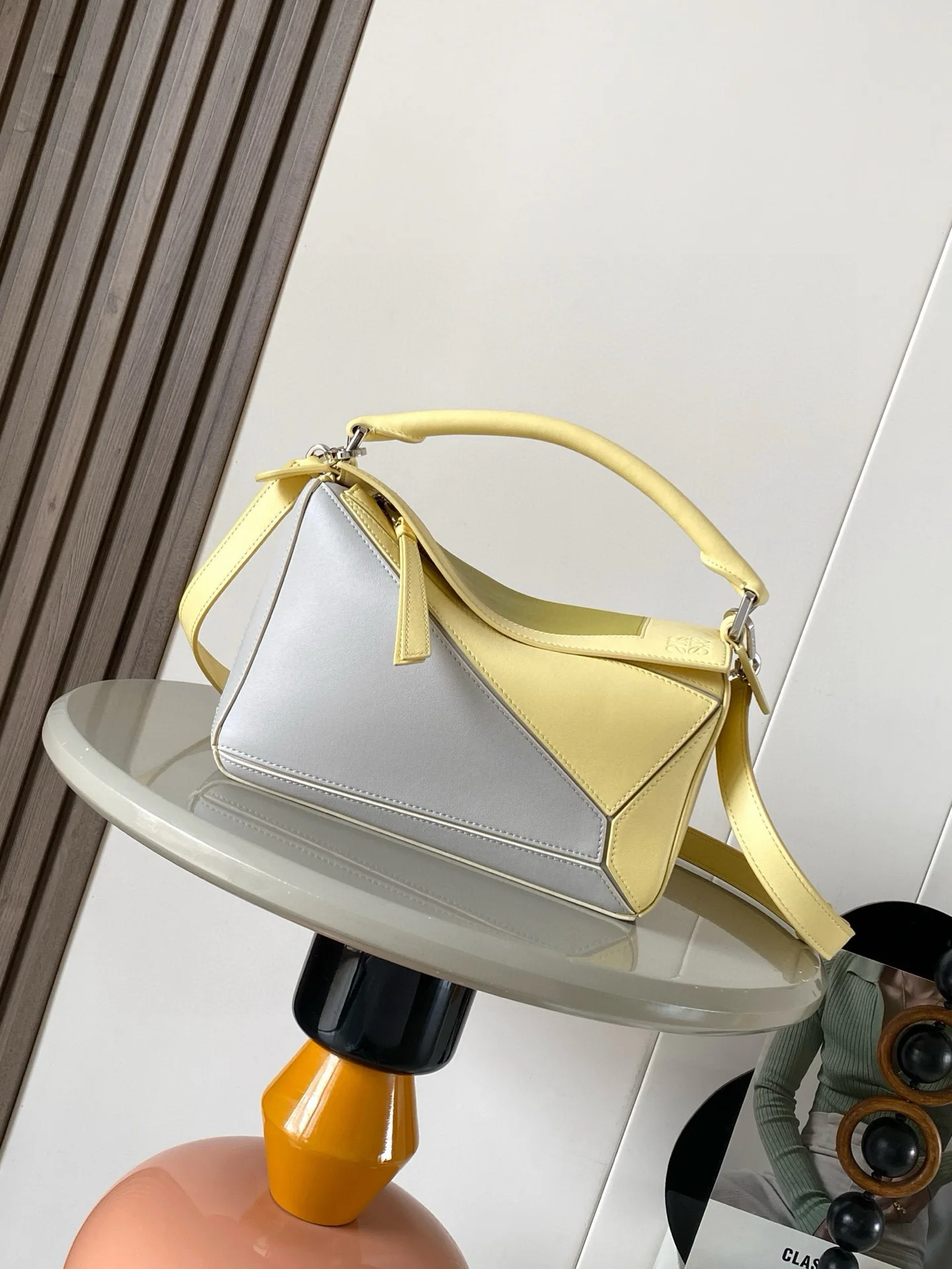 Loewe Napa leather handbag women s crossbody bag