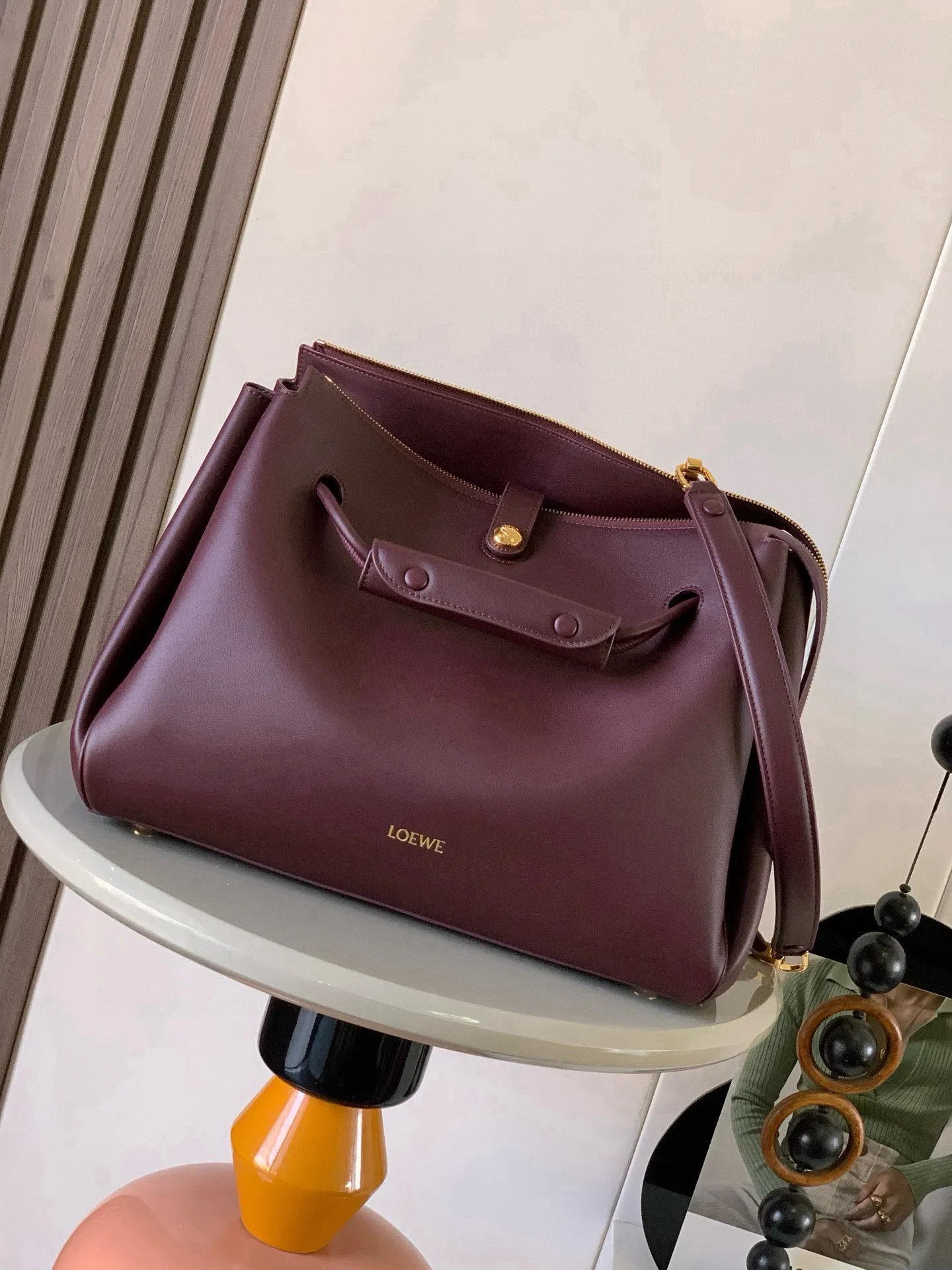 Loewe 9148 Soft Cowhide Leather Handbag Women s Crossbody Bag