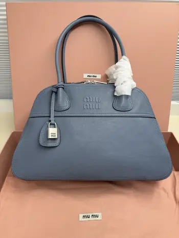 5BB196 Suede Cowhide Leather Motorcycle Bag Women s Handbag Replica MIU MIU womens bags