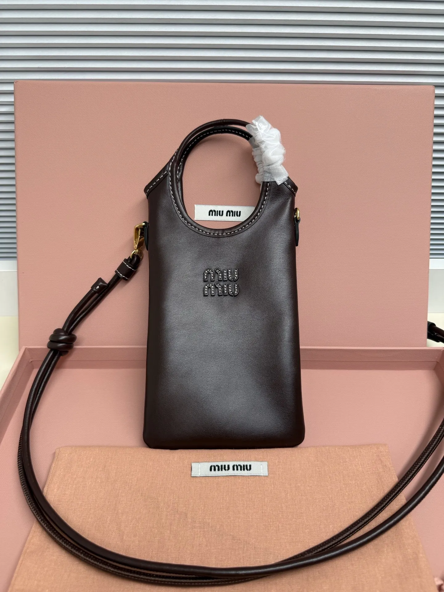 MIU MIU 5nt080 5nt080 New mobile phone bag Women s crossbody bag