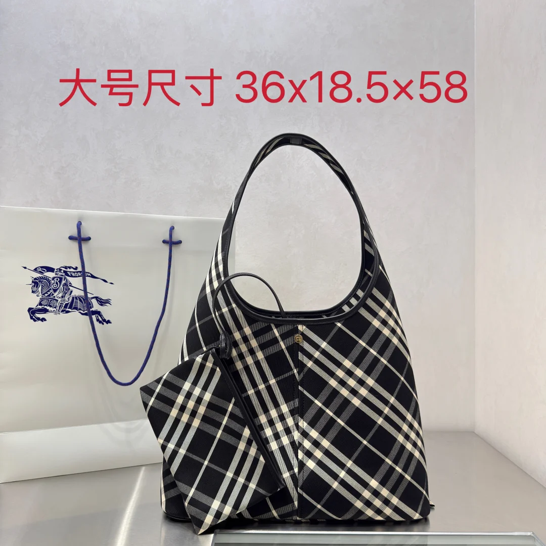 Burberry 7181 Soft and Stiff Shoulder Backpack Women s Shoulder Bag