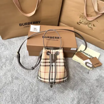 1841 Birch Brown Water Bucket Bag Women s Crossbody Bag Replica Burberry womens bags