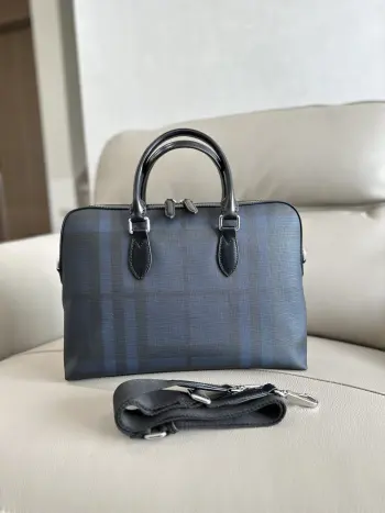 884155 Men s Briefcase Men s Crossbody Bag Replica Burberry mens bags
