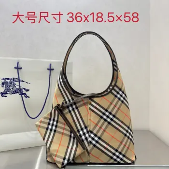 7181 Soft and Stiff Shoulder Backpack Women s Shoulder Bag Replica Burberry womens bags