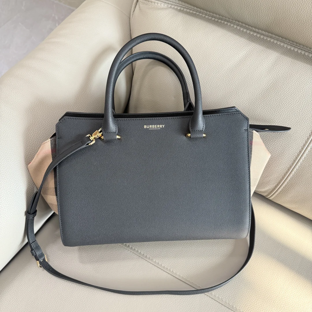 Burberry 4731 Cotton Plaid Canvas Tote Bag Women s Crossbody Bag Burberry 4731 Cotton Plaid Canvas Tote Bag Women s Crossbody Bag