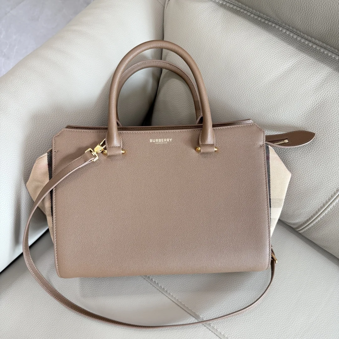 Burberry 4731 Classic Cotton Plaid Canvas Tote Bag Women s Crossbody Bag Burberry 4731 Classic Cotton Plaid Canvas Tote Bag Women s Crossbody Bag