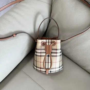 1841 Birch Brown Water Bucket Bag Women s Crossbody Bag Replica Burberry womens bags