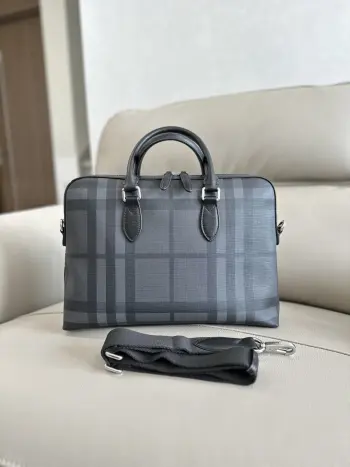 884155 Men s Briefcase Men s Crossbody Bag Replica Burberry mens bags