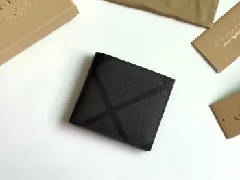 40520871 Plaid Zipper Bag Wallet Replica Burberry wallets