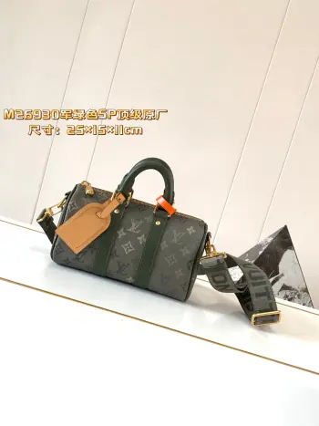 M26930 Keepall Bandouliere 25 Handbag Men s Tote Crossbody Bag Replica Louis Vuitton mens bags