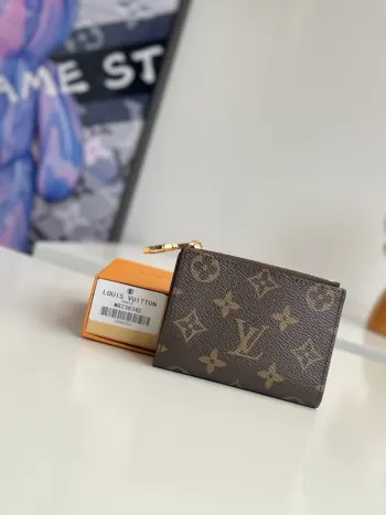 M82383 Canvas Zipper Coin Pouch Wallet Replica Louis Vuitton wallets
