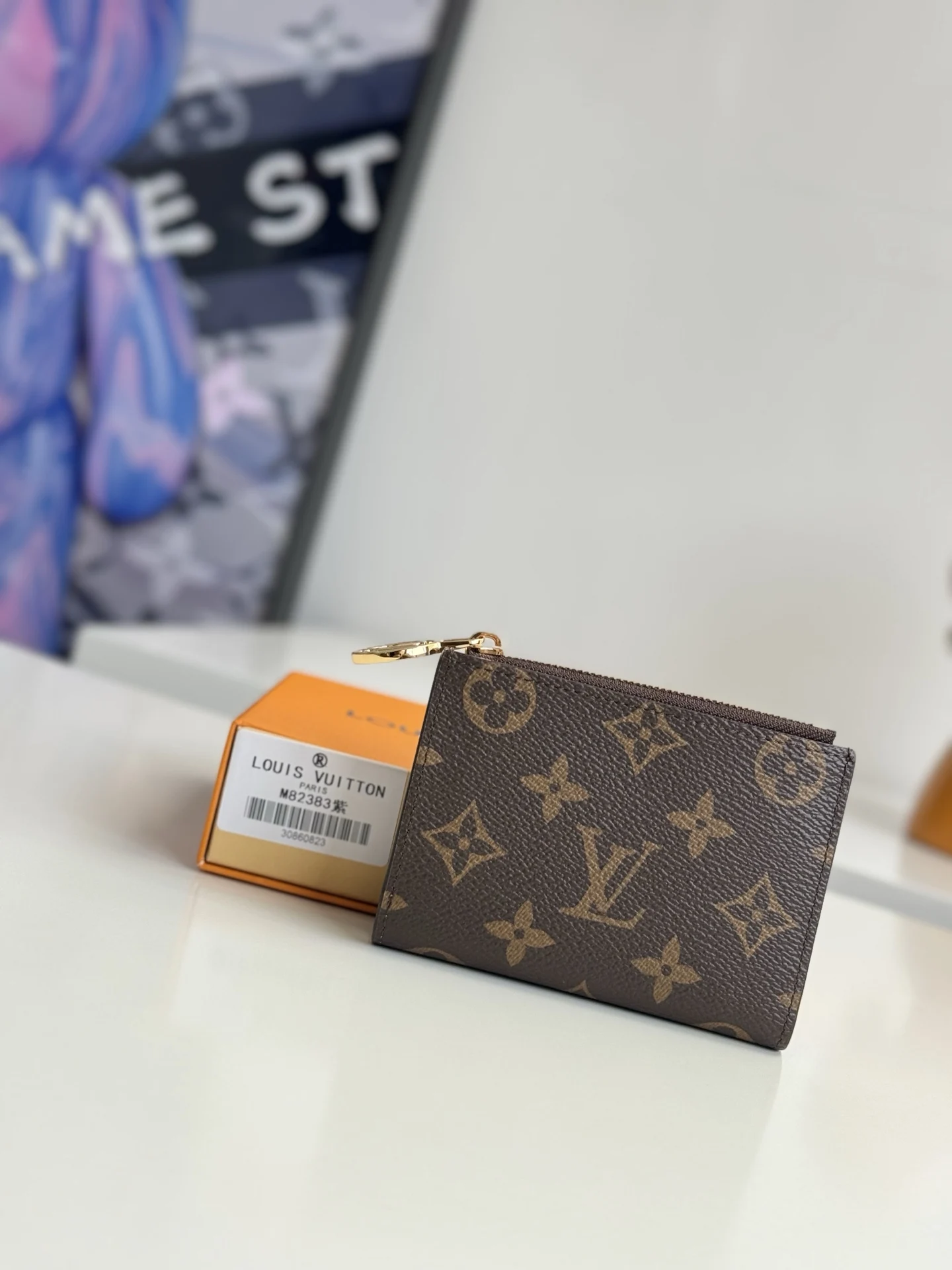 Louis Vuitton M82383 Coated Canvas Travel Wallet Louis Vuitton M82383 Coated Canvas Travel Wallet