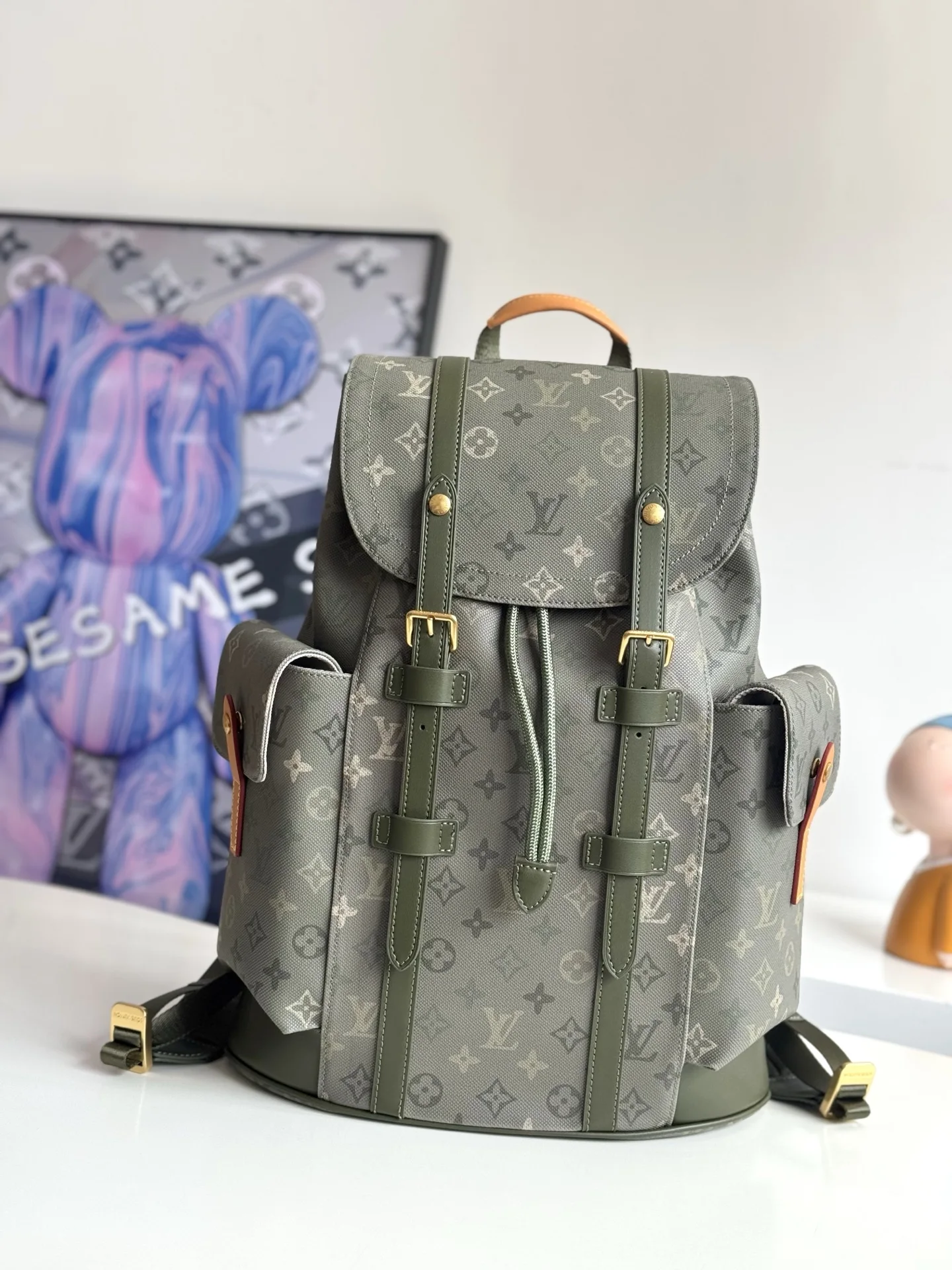  M27080 Camouflage Pattern Backpack Double Shoulder Bag