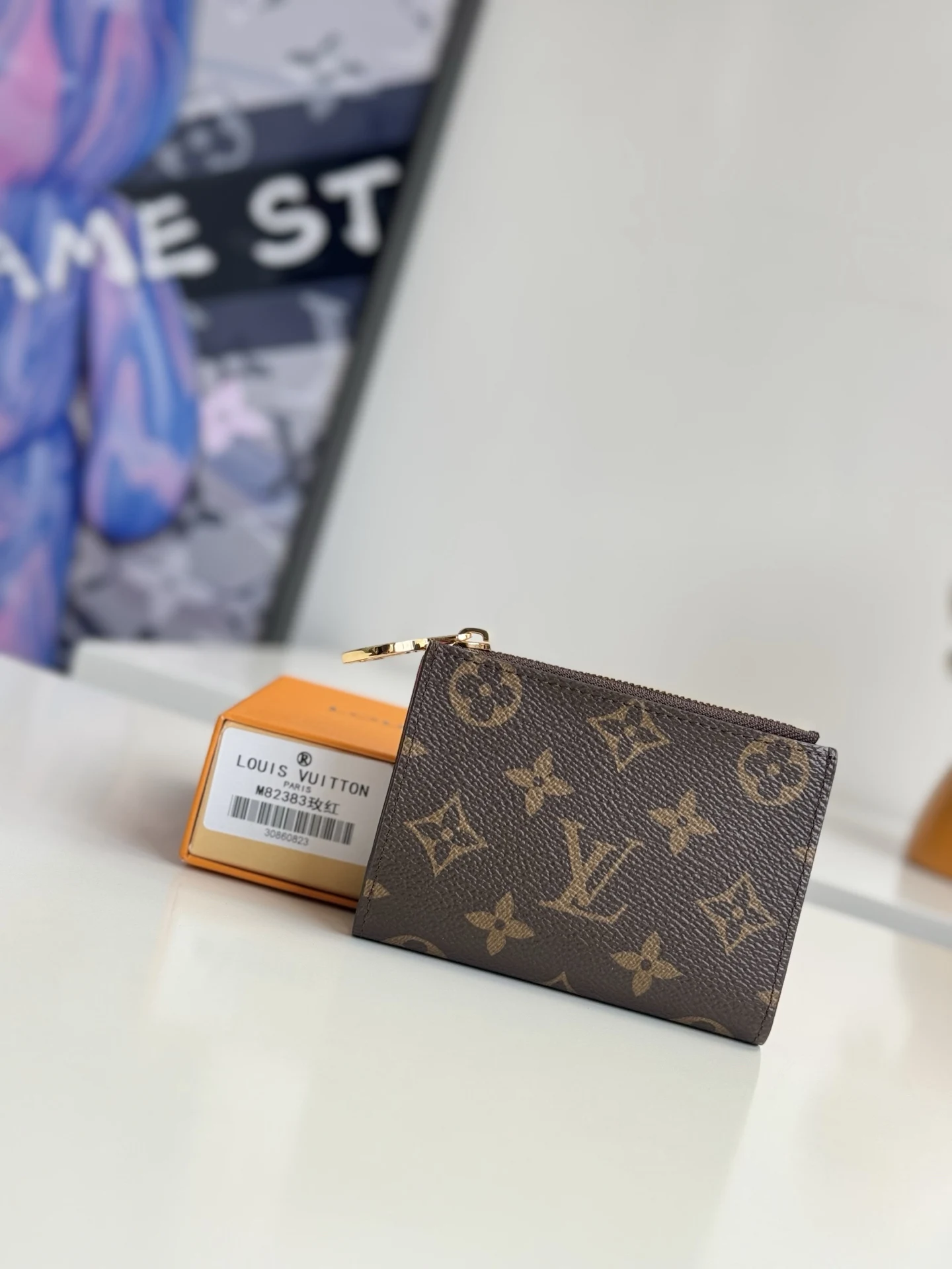 Louis Vuitton M82383 Coated Canvas Travel Wallet Louis Vuitton M82383 Coated Canvas Travel Wallet