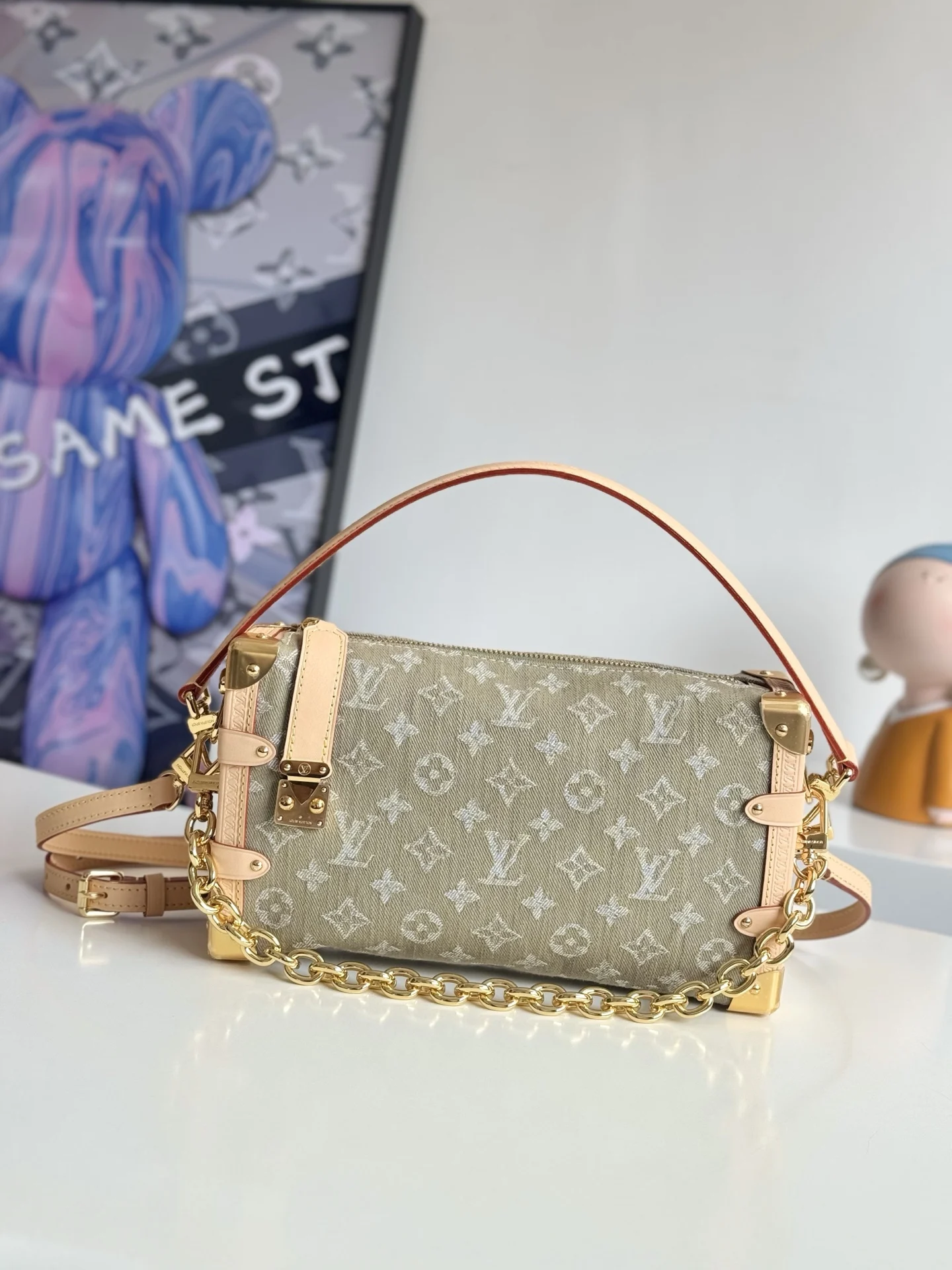 Louis Vuitton M27451 Hard Case Style Bag Corner Handbag Women s Crossbody Bag Louis Vuitton M27451 Hard Case Style Bag Corner Handbag Women s Crossbody Bag