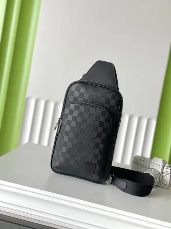 N45303 AUENUE NM Full Leather Single Shoulder Chest Bag Replica Louis Vuitton belt bags