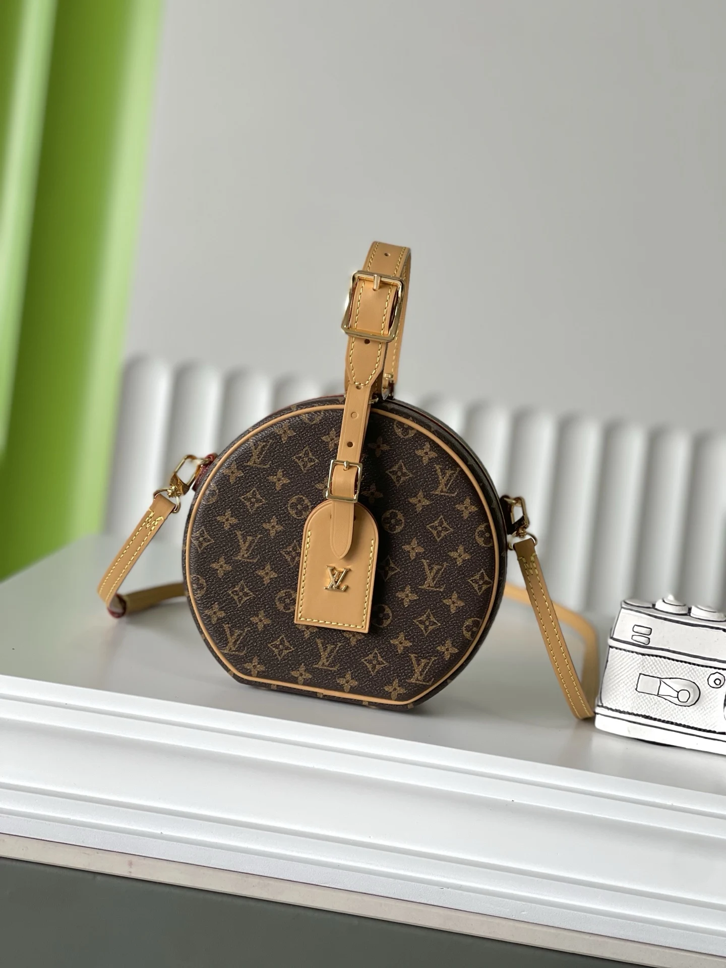 Louis Vuitton M43514 PETITE BOITE CHAPEAU box bag handbag crossbody bag Louis Vuitton M43514 PETITE BOITE CHAPEAU box bag handbag crossbody bag
