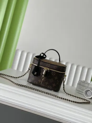 M45165 VANITY Monogram Makeup Bag Crossbody Bag Replica Louis Vuitton womens bags