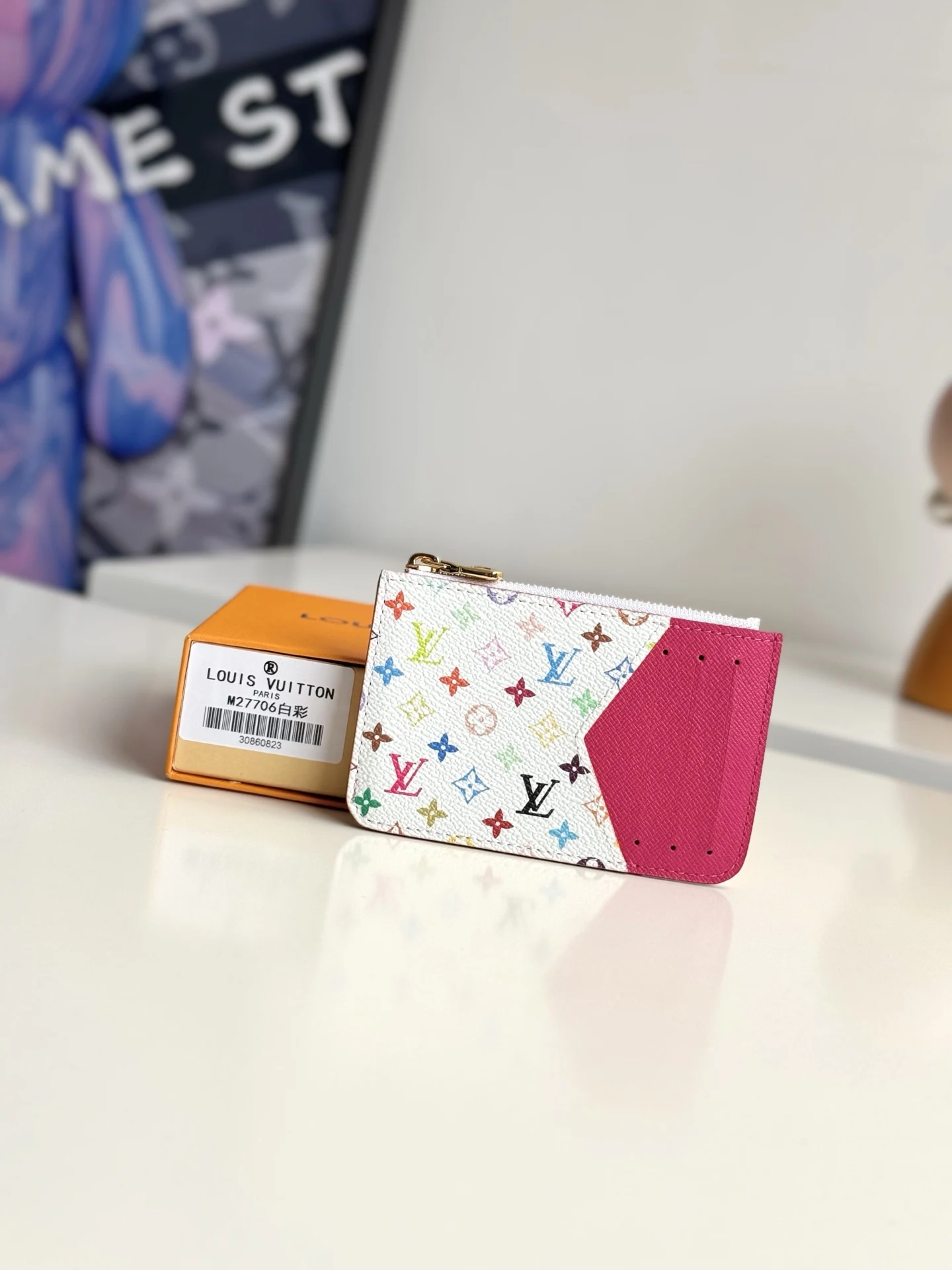 Louis Vuitton M27706 Pattern Card Holder Wallet Louis Vuitton M27706 Pattern Card Holder Wallet