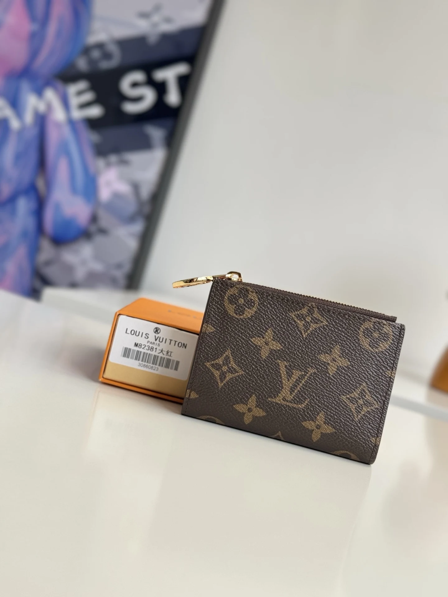 Louis Vuitton M82381 Coated Canvas Travel Wallet Louis Vuitton M82381 Coated Canvas Travel Wallet
