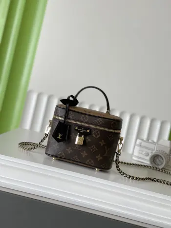 M47128 VANITY Monogram Makeup Bag Crossbody Bag Replica Louis Vuitton womens bags