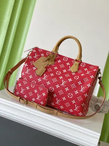 M24420 SPEEDY P9 All-Leather Pillow Bag Travel Bag Replica Louis Vuitton travel bags