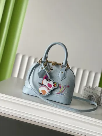 M14197 ALMA BB Water Ripple Shell Bag Handheld Crossbody Bag Replica Louis Vuitton womens bags