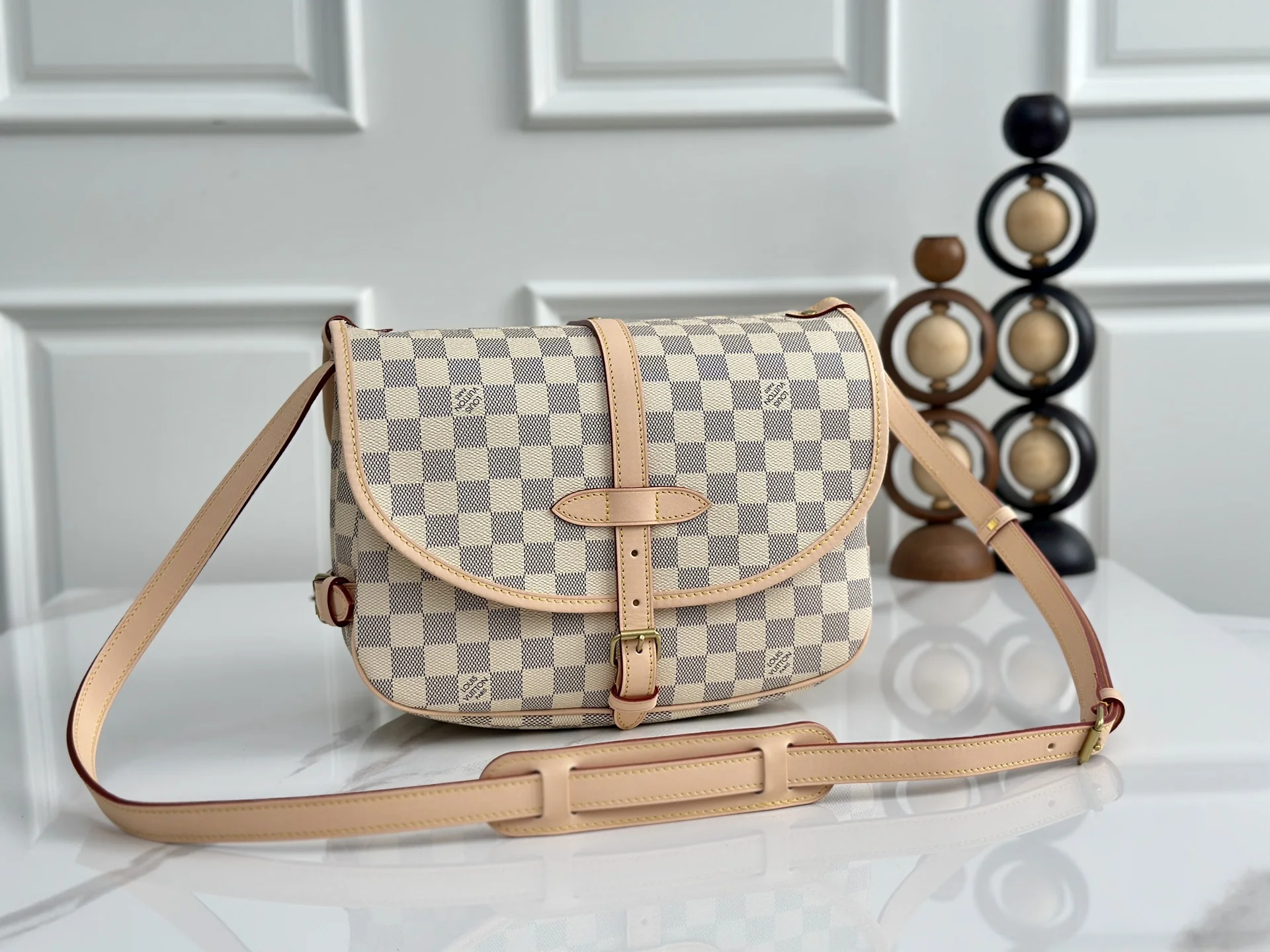 Louis Vuitton N48202 Coated Canvas Mini Handbag Women s Crossbody Bag