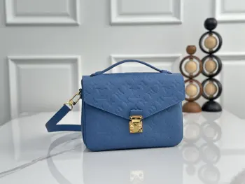 M41487 Full Leather Embossed Pillow Bag Women s Crossbody Bag Replica Louis Vuitton womens bags