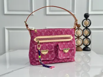 M27329 Denim Bag Women s Shoulder Bag Replica Louis Vuitton womens bags