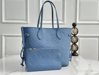 M27358 Full Leather Embossed Handbag Women s Shoulder Bag Replica Louis Vuitton womens bags