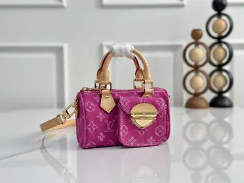 M27603 Cotton Woven Pillow Bag Women s Crossbody Bag Replica Louis Vuitton womens bags