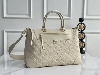 M29153 Full Leather Embossed Handheld Tote Bag Women s Crossbody Bag Replica Louis Vuitton womens bags