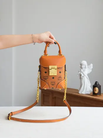 MWRAABF05CO001 French Fries Package Single Shoulder Tote Crossbody Bag Women s Crossbody Bag Replica MCM womens bags