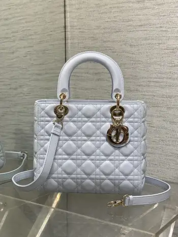 Latest flip leather five-compartment zip bag women s crossbody bag Replica Dior womens bags