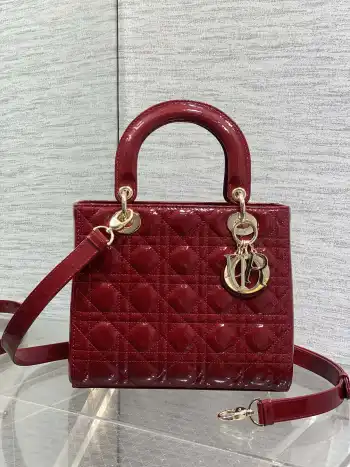 Latest flip leather five-compartment bag women s crossbody bag Replica Dior womens bags
