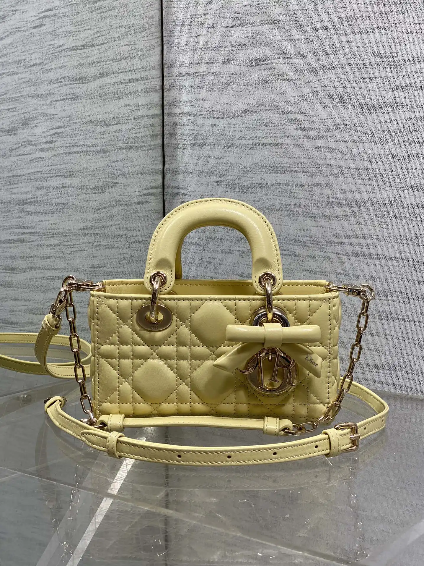 Dior Silver Buckle Bow Rectangle Bag Women s Crossbody Bag Dior Silver Buckle Bow Rectangle Bag Women s Crossbody Bag