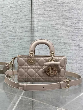 Latest flip leather five-compartment zip bag women s crossbody bag Replica Dior womens bags