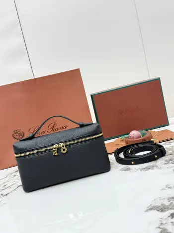 Hand-held lunch box bag, women s crossbody bag Replica Loro Piana womens bags