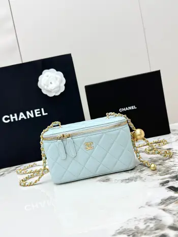 AP2303 Full Steel Gold Chain Box Bag Women s Crossbody Bag Replica Chanel womens bags
