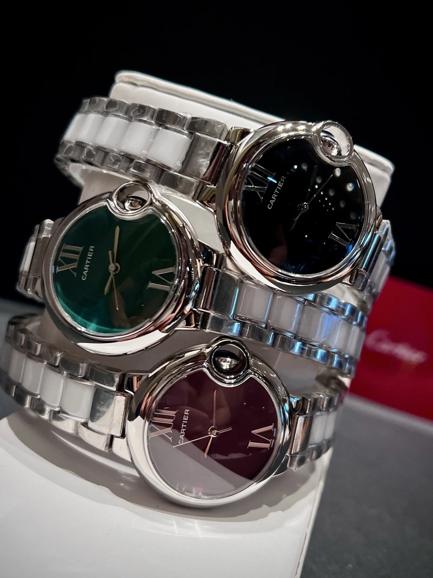 Cartier Fish-eye double bubble glass quartz watch women s quartz watch Cartier Fish-eye double bubble glass quartz watch women s quartz watch