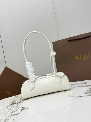 A06029 Suede Wurst Bag Women s Shoulder Bag Replica ALAIA womens bags