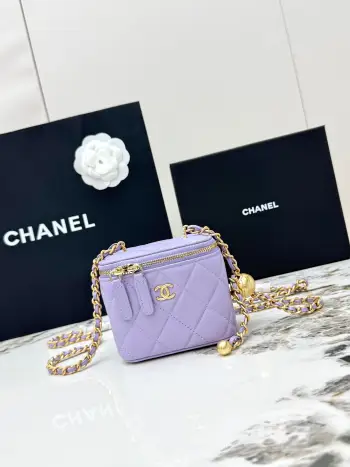 AP1447 Full Steel Gold Chain Box Bag Women s Crossbody Bag Replica Chanel womens bags