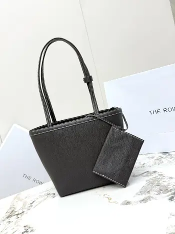 T9903 Napa Pebbled Cowhide Tote Bag Women s Shoulder Bag Replica THE ROW womens bags